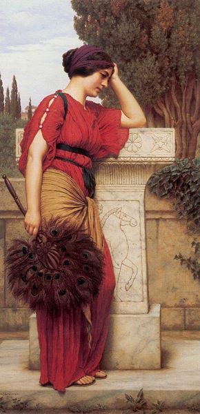 La Pensierosa, John William Godward